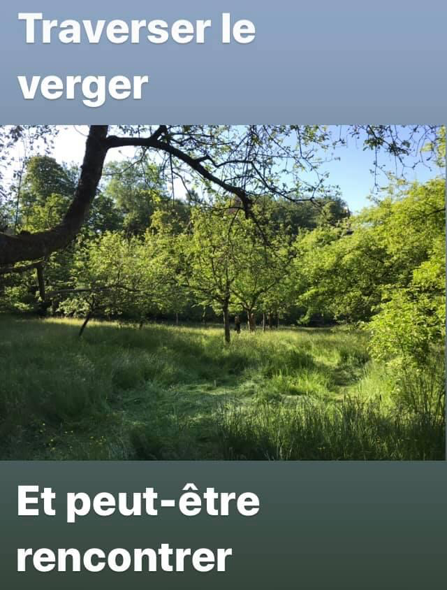 Seconde illustration du poème Au parc