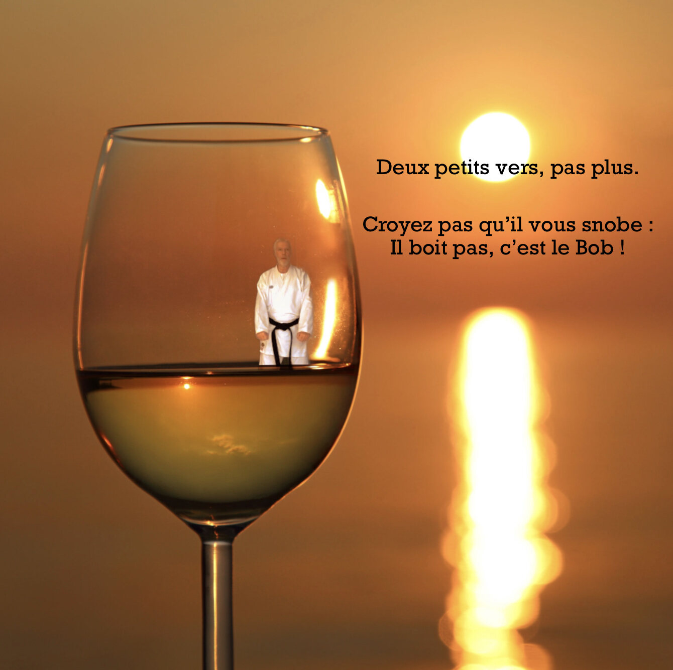 Illustration du poème Deux petits vers, pas plus