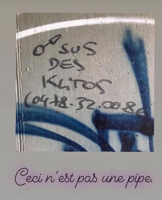 Illustration du poème Graffiti surréaliste