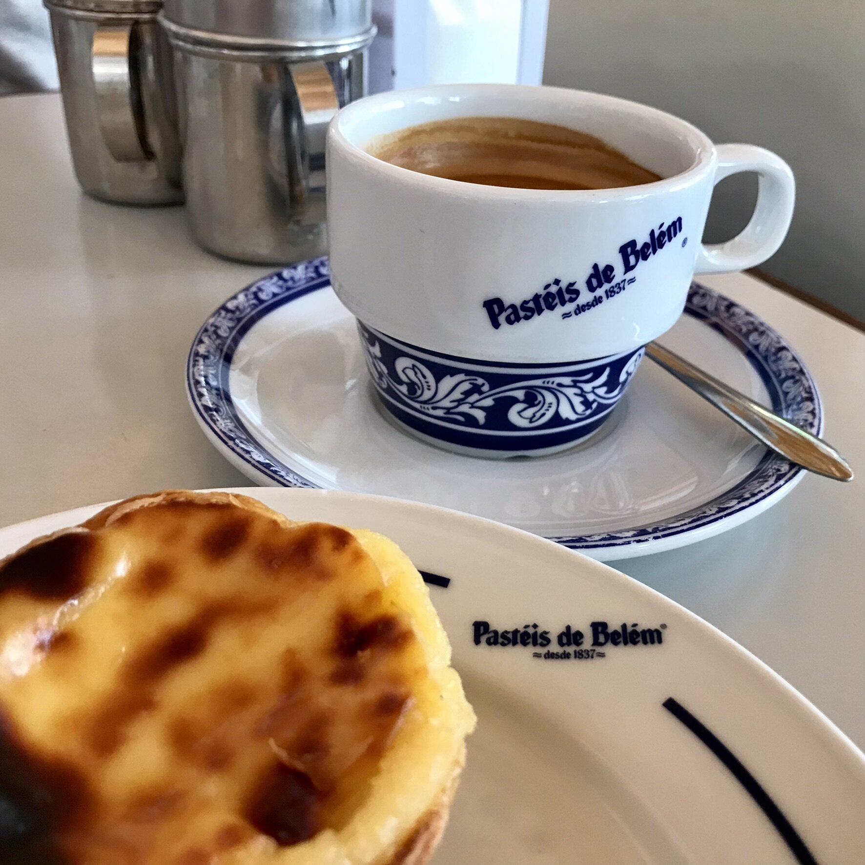 Illustration du poème Pastéis de Belém