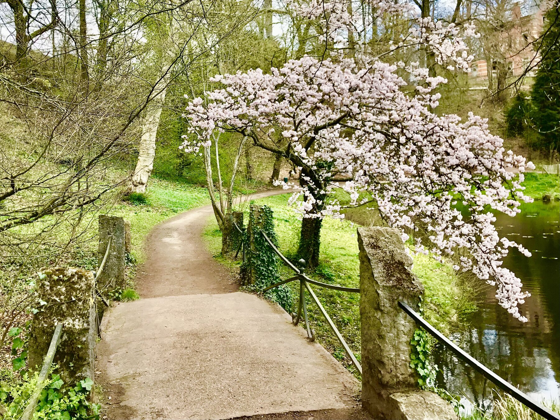 Illustration du poème Petit pont