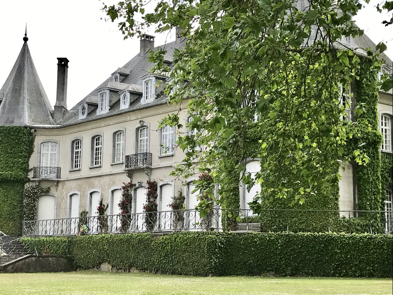Illustration du poème Tensho au château